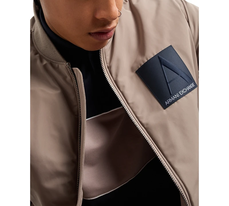A|X Armani Exchange Men's Limited Edition A-Line Bomber Jacket