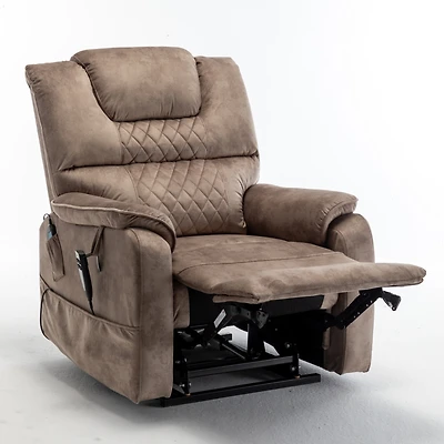 Streamdale Furniture User-Friendly Electric Recliner Easy Assembly, Side Pockets