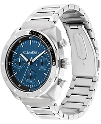 Calvin Klein Men's Flex Sliver Stainless Steel Bracelet Watch 42mm