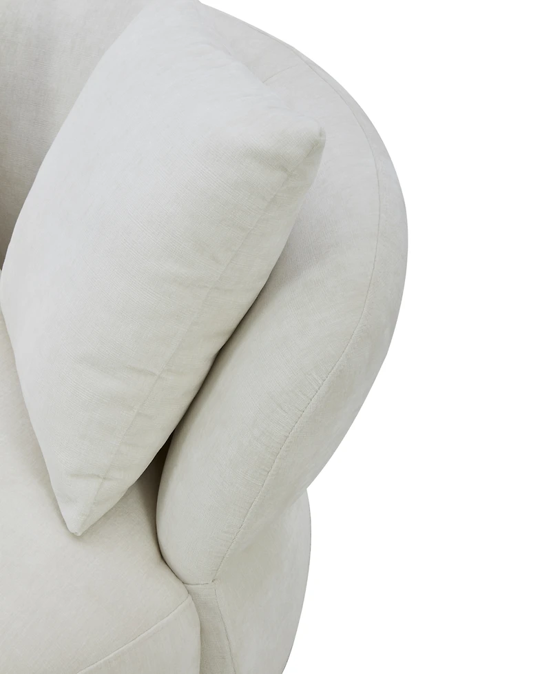 Ordesh Fabric Swivel Chair, Created for Macy's