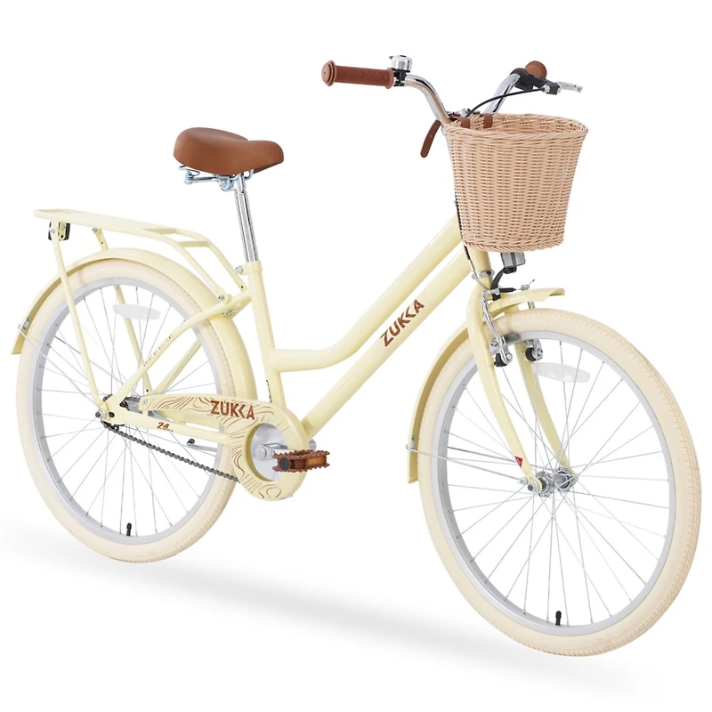 24" Steel Frame Girls Bike, 10+ Years