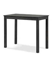 Simplie Fun Wood 3-Piece Counter Height Dining Set, Gray