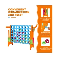 2.5 Feet 4-to-Score Giant Game Set