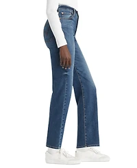 Levi's Women's Ribcage High Rise Straight Ankle Jeans