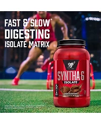 Bsn Bsn, Syntha-6 Isolate, Chocolate Milkshake, 4.02 lb, 48 Servings