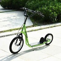 Aosom Youth Scooter Front and Rear Caliper Dual Brakes