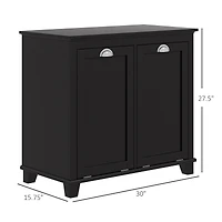 Homcom Tilt-Out Laundry Sorter Bathroom Cabinet