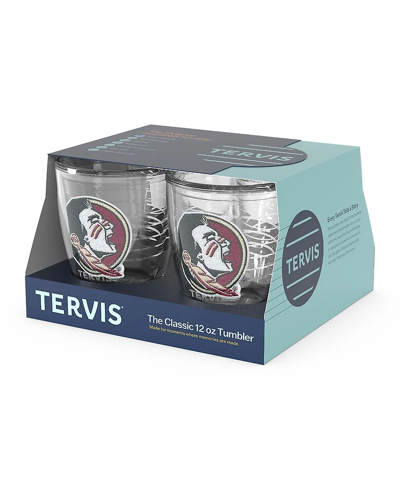 Tervis Tumbler Florida State Seminoles 4-Pack 12oz. Emblem Tumbler Set