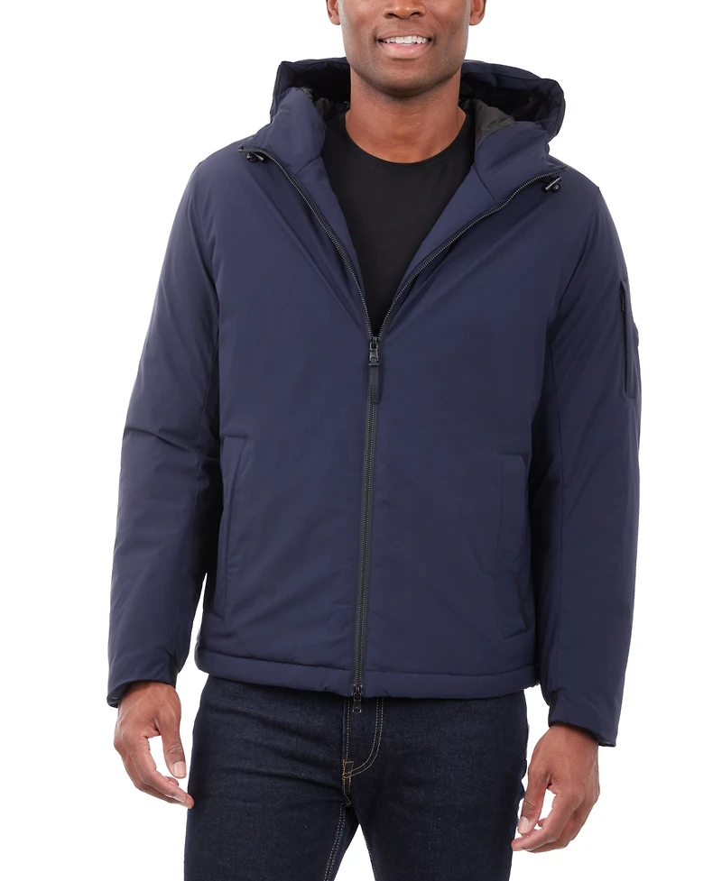 Michael Kors Men's Hooded Stretch Jacket
