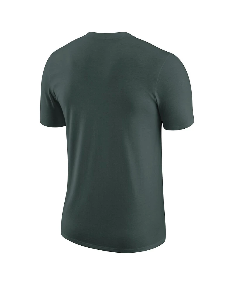 Nike Men's Green Michigan State Spartans Campus Gametime T-Shirt