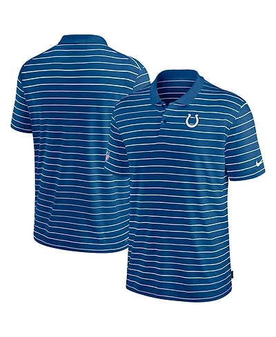 Nike Men's Royal Indianapolis Colts Sideline Lock Up Victory Performance Polo