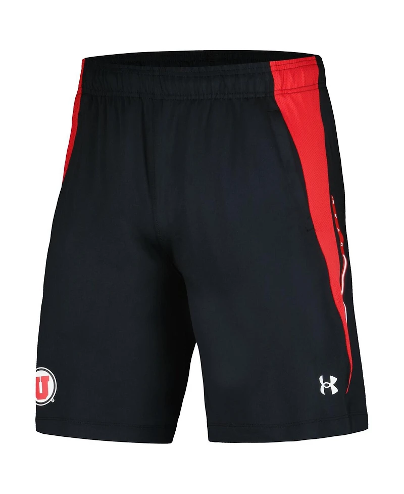Under Armour Men's Black Utah Utes Tech Vent Shorts