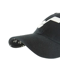 '47 Brand Women's Black Utah Jazz Confetti Undervisor Clean Up Adjustable Hat