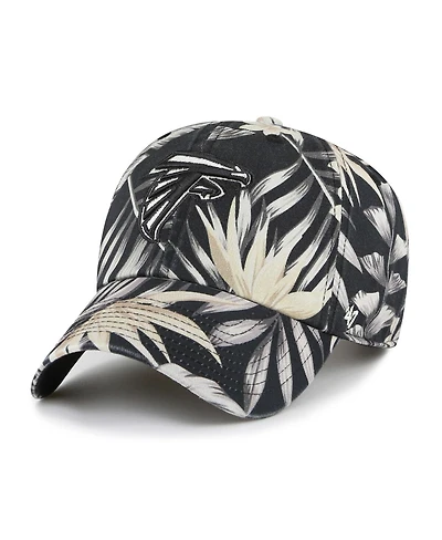 '47 Brand Men's Black Atlanta Falcons Tropicalia Clean Up Adjustable Hat