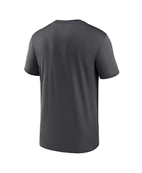 Nike Men's Anthracite Michigan State Spartans Primetime Legend Alternate Logo T-Shirt