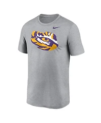Nike Men's Heather Gray Lsu Tigers Primetime Legend Alternate Logo T-Shirt