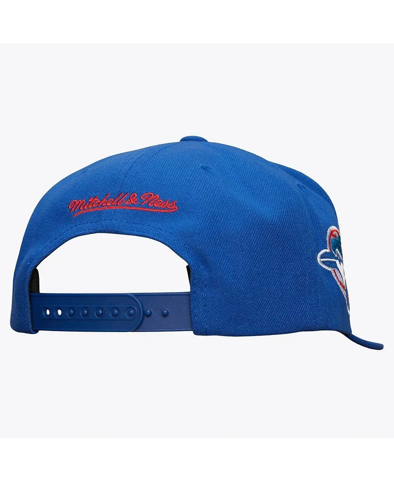 Mitchell & Ness Men's Royal Toronto Blue Jays Team Tagged Snapback Hat