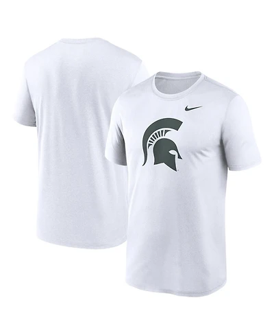 Nike Men's White Michigan State Spartans Primetime Legend Logo T-Shirt