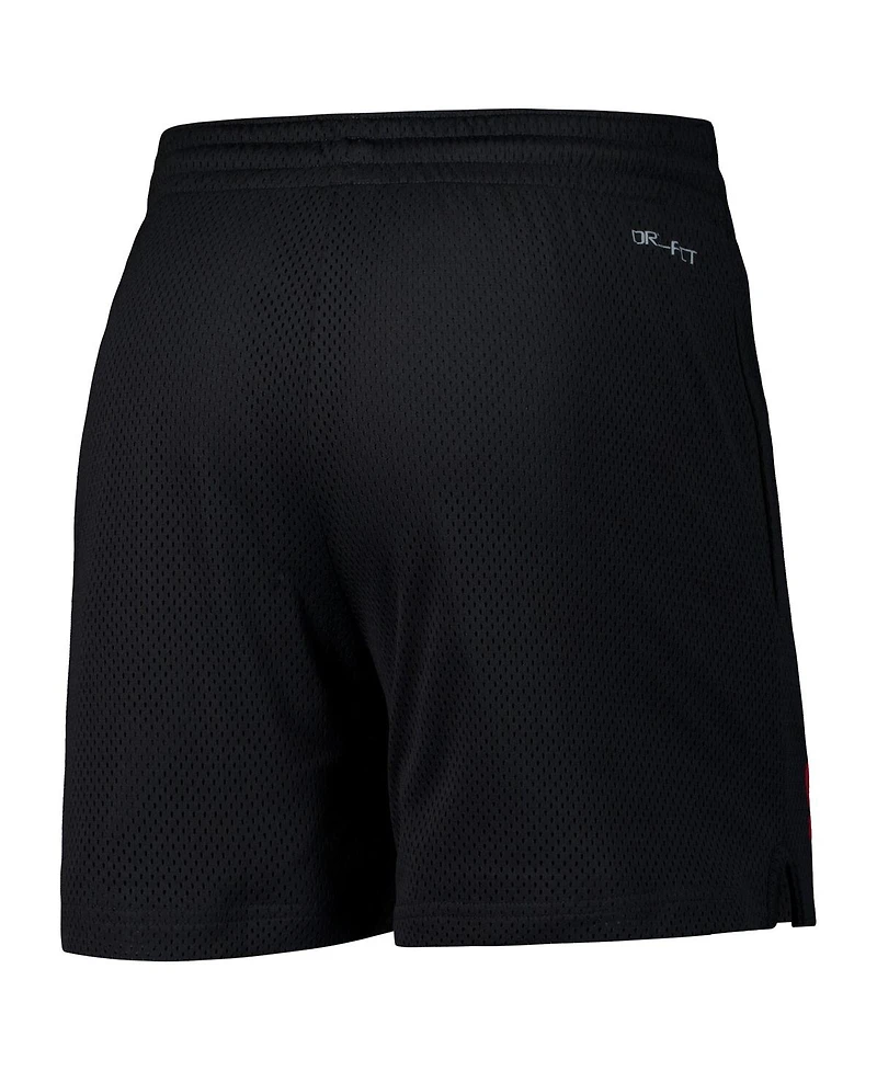 Nike Men's Black Iowa State Cyclones 2024 Sideline Mesh Shorts