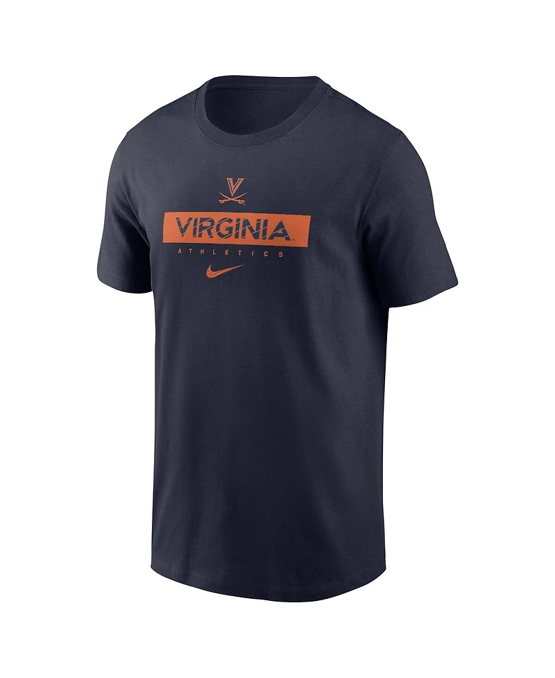 Nike Men's Navy Virginia Cavaliers 2024 Sideline Performance T-Shirt