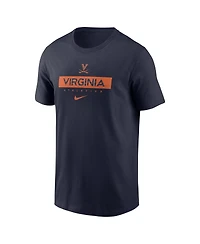 Nike Men's Navy Virginia Cavaliers 2024 Sideline Performance T-Shirt