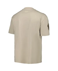 Pro Standard Men's Tan Washington Nationals Neutral Drop Shoulder T-Shirt