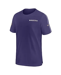 Nike Men's Purple Baltimore Ravens 2024 Sideline Coach Uv Performance T-Shirt