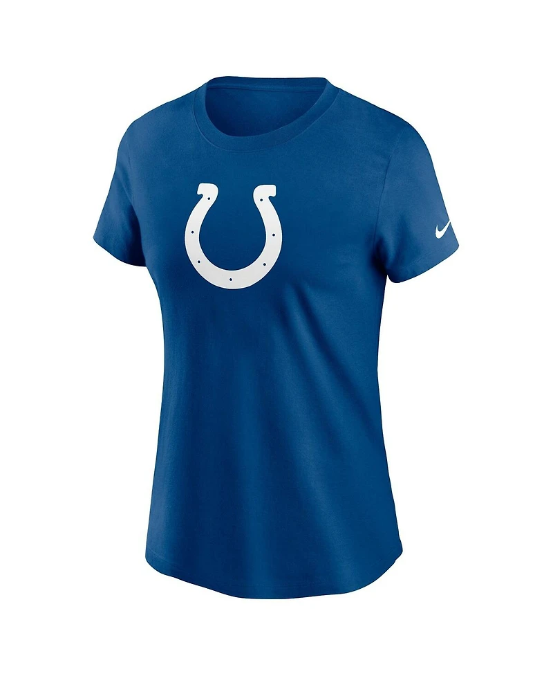 Nike Women's Royal Indianapolis Colts Primary Logo T-Shirt