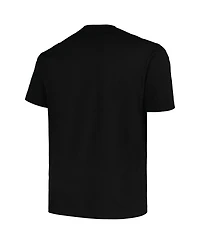 Profile Men's Black Indiana Hoosiers Big Tall Pop T-Shirt