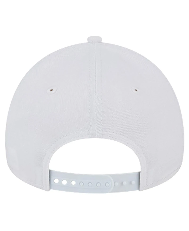 New Era Men's White Colorado Rockies Tc A-Frame 9FORTY Adjustable Hat