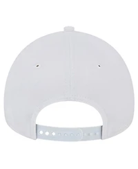 New Era Men's White Colorado Rockies Tc A-Frame 9FORTY Adjustable Hat