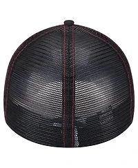 New Era Men's Black Bubba Wallace Driver 39THIRTY Trucker Fitted Hat