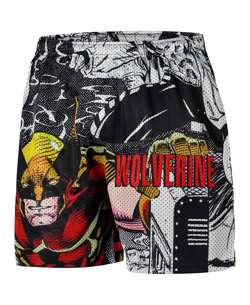 Chalk Line Men's White X-Men Wolverine Retro Shorts