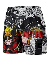 Chalk Line Men's White X-Men Wolverine Retro Shorts
