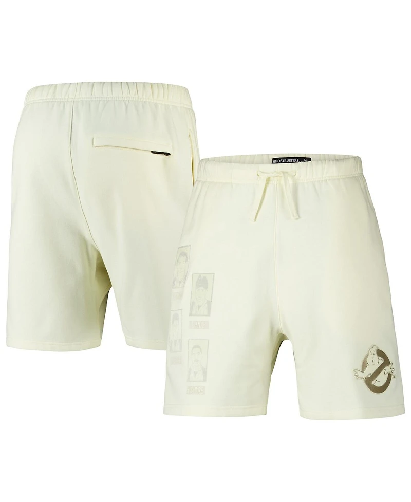 Freeze Max Men's Natural Ghostbusters Road Call Loose Fit Shorts