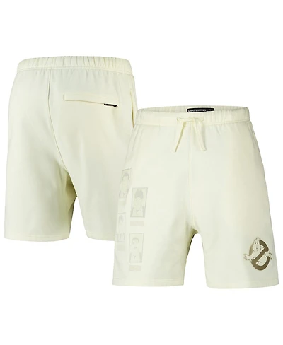 Freeze Max Men's Natural Ghostbusters Road Call Loose Fit Shorts