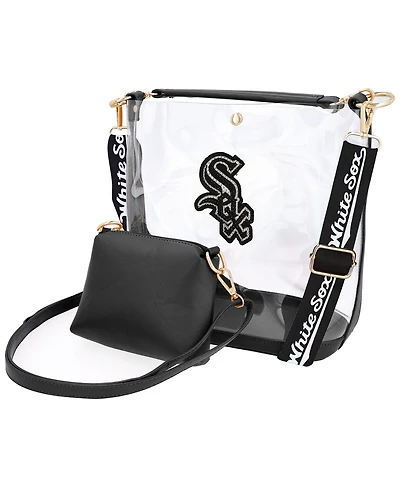 Cuce Chicago White Sox Rhinestone Clear Purse