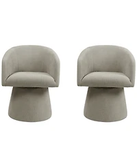 Korder 2-Pc. Arm Swivel Chair Set, Created for Macy's