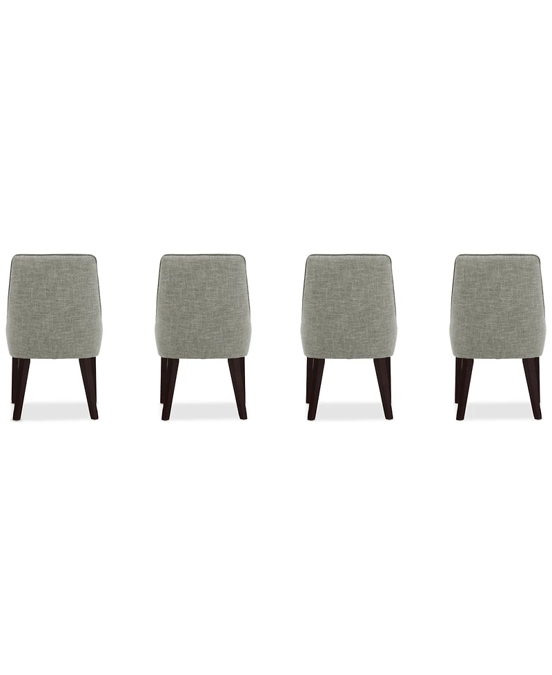Everly Ii 4-Pc. Dining Chair Set, Created for Macy's