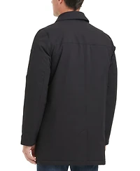 Vince Camuto Men's Refined Rain Coat with Bib Back