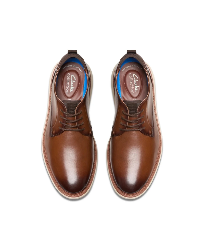 Clarks Collection Men's Brantin Plain Toe Dress Casual Shoes