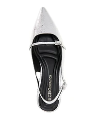 BCBGeneration Women's Kami Slingback Kitten Heel Pumps