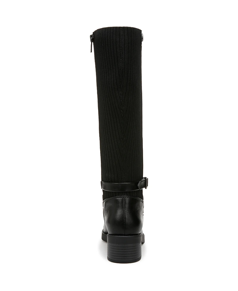 LifeStride Women's Brittany Wide Calf Knee High Riding Boots