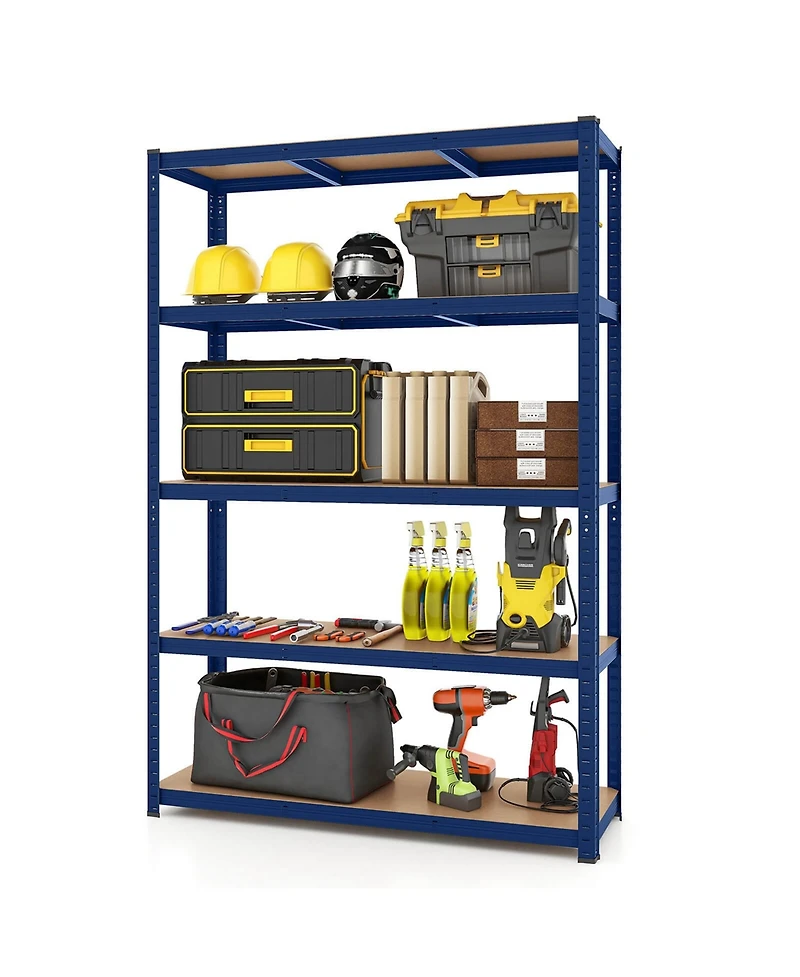 5 Tier Adjustable Garage Shelving Unit with 2200 lbs Max Load for Warehouse39