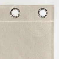 Tresello Tonal Texture Draft Shield Fleece Insulated 100% Blackout Grommet Curtain Panel