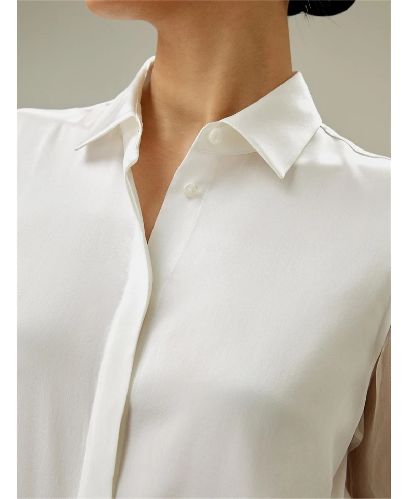 Ethereal Silk Shirt for Women