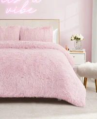 Juicy Couture Shaggy Faux Fur -Pc. Comforter Set