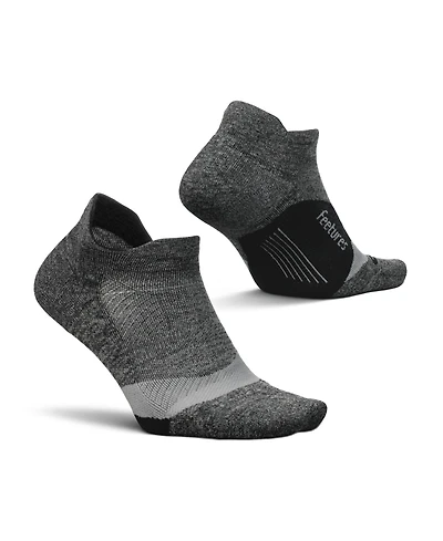 Feetures Men's Elite Light Cushion No Show Tab - Running Socks for Men & Women Athletic Compression Moisture Wicking XLarge