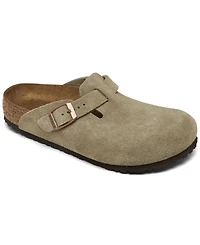Birkenstock Little Kids Boston Suede Leather Clogs from Finish Line
