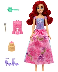Disney Princess Spin Reveal Ariel Fashion Doll Accessories with 11 Surprises